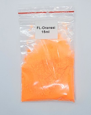 Värijauhe fluorioranssi 15ml
